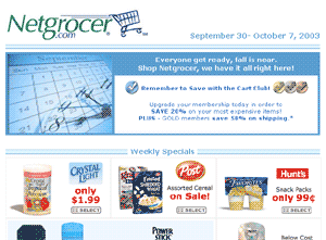 Netgrocer Customer Email